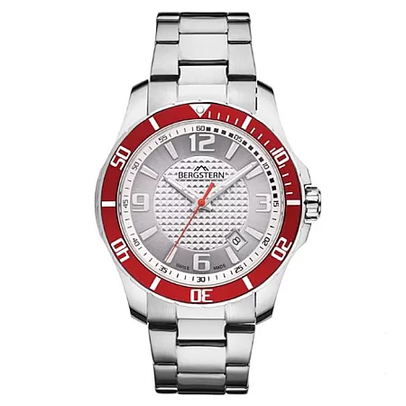 ΡΟΛΟΙ BERGSTERN  B017G099 BERGSTERN Active Silver Stainless Steel Bracelet