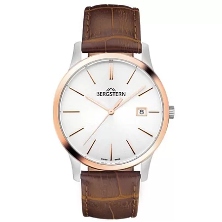 ΡΟΛΟΙ BERGSTERN  B008G061 BERGSTERN Harmony Brown Leather Strap