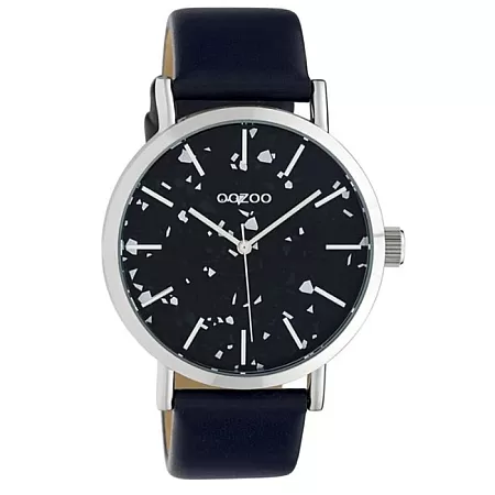 ΡΟΛΟΙ OOZOO  C10414 OOZOO Timepieces Blue Leather Strap
