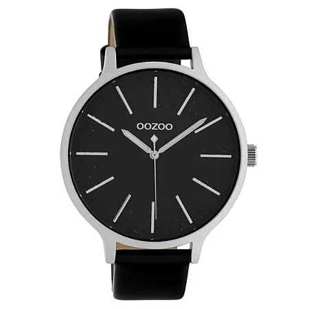 ΡΟΛΟΙ OOZOO C10404 OOZOO Timepieces Black Leather Strap