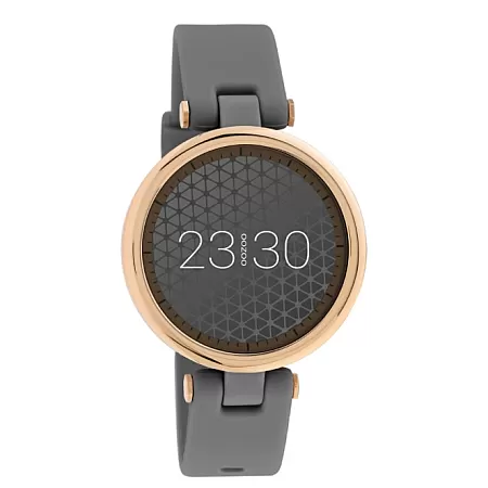 ΡΟΛΟΙ OOZOO Q00404 OOZOO Smartwatch Grey Rubber Strap
