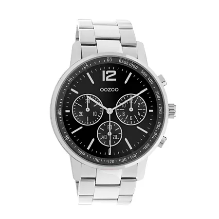 ΡΟΛΟΙ OOZOO  C10852 OOZOO Timepieces Silver Metal Bracelet