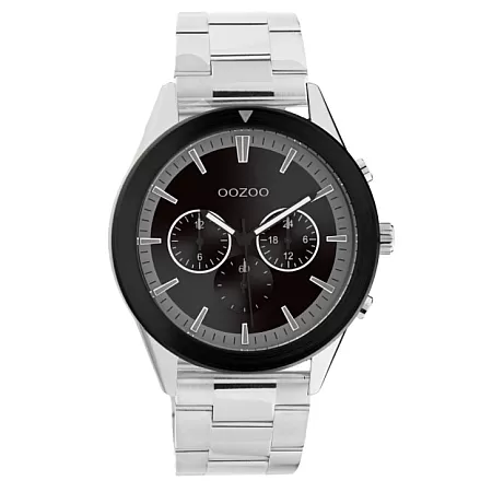 ΡΟΛΟΙ OOZOO  C10850 OOZOO Timepieces Silver Metal Bracelet