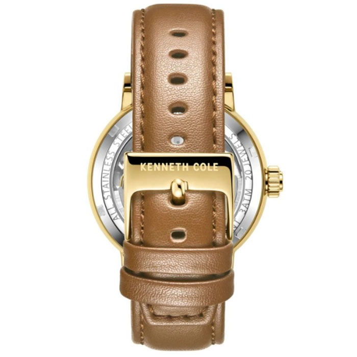 Ρολόι KENNETH COLE KC51120002 KENNETH COLE Gents Automatic Brown Leather Strap
