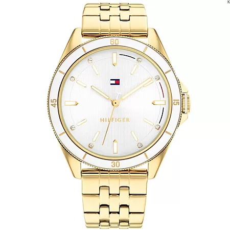 ΡΟΛΟΙ TOMMY HILFIGER 1782483 Tommy HILFIGER Emma Crystals Gold Stainless Steel Bracelet