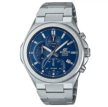 ΡΟΛΟΙ CASIO  EFB-700D-2AVUEF CASIO Edifice Chronograph Silver Stainless Steel Bracelet