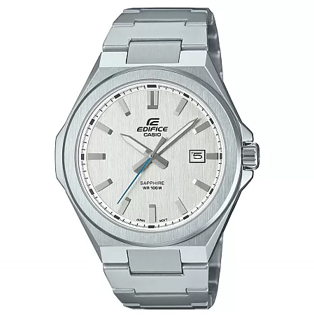 ΡΟΛΟΙ CASIO  EFB-108D-7AVUEF CASIO Edifice Silver Stainless Steel Bracelet