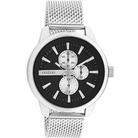 ΡΟΛΟΙ OOZOO C11016 OOZOO Timepieces Silver Stainless Steel Bracelet
