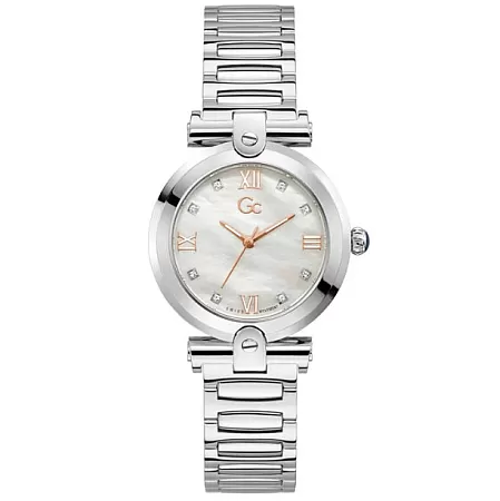 ΡΟΛΟΙ GUESS COLLECTION Y96003L1MF GUESS Collection Illusion Crystals Silver Stainless Steel Bracelet