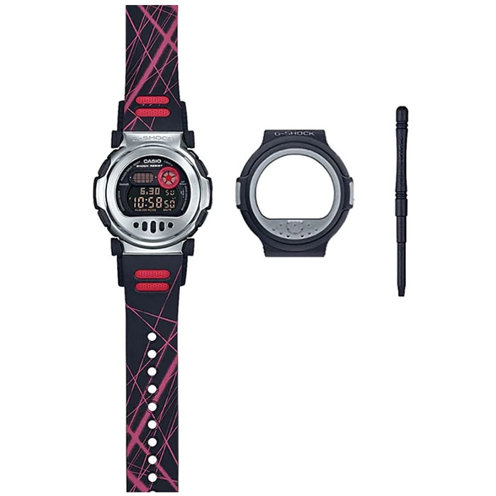 ΡΟΛΟΙ CASIO  G-B001MVA-1ER CASIO G-Shock Bluetooth Limited Edition Black Rubber Strap