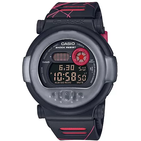 ΡΟΛΟΙ CASIO  G-B001MVA-1ER CASIO G-Shock Bluetooth Limited Edition Black Rubber Strap