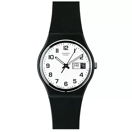 ΡΟΛΟΙ SWATCH GB743-S26 SWATCH Once Again Black Biosourced Strap