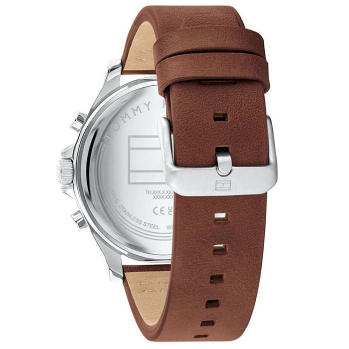 ΡΟΛΟΙ TOMMY HILFIGER 1710522 TOMMY HILFIGER Lance Brown Leather Strap