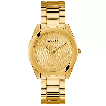 ΡΟΛΟΙ GUESS GW0606L2 GUESS Cubed Gold Stainless Steel Bracelet
