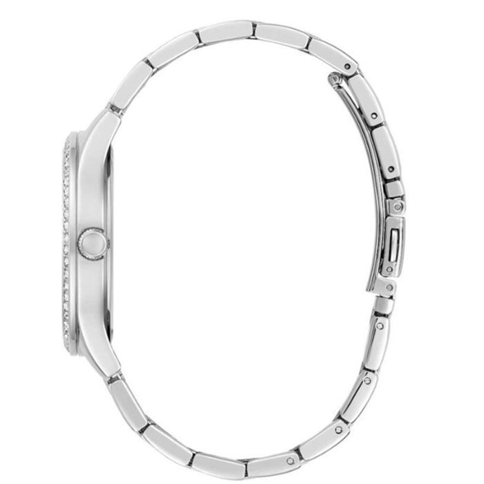 ΡΟΛΟΙ GUESS GW0605L1 GUESS Lady Idol Crystals Silver Stainless Steel Bracelet