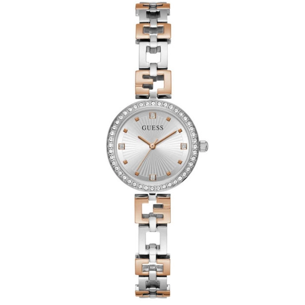 ΡΟΛΟΙ GUESS GW0656L2 GUESS Lady G Crystals Two Tone Stainless Steel Bracelet