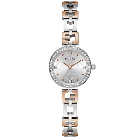 ΡΟΛΟΙ GUESS GW0656L2 GUESS Lady G Crystals Two Tone Stainless Steel Bracelet