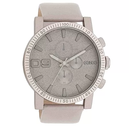 ΡΟΛΟΙ OOZOO  C11311 OOZOO Timepieces Beige Leather Strap