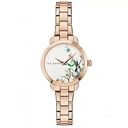 ΡΟΛΟΙ TED BAKER BKPFLS402 TED BAKER Fleure Rose Gold Stainless Steel Bracelet