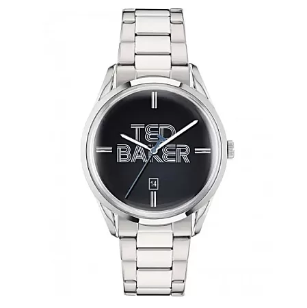 ΡΟΛΟΙ TED BAKER BKPLTF307 TED BAKER Leyton Silver Stainless Steel Bracelet