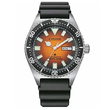 ΡΟΛΟΙ  CITIZEN   NY0120-01ZE CITIZEN Promaster Divers Automatic Black Polyurethane Strap