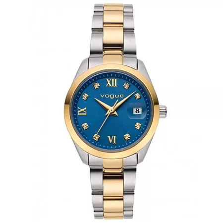 ΡΟΛΟΙ VOGUE  2020614361 VOGUE Reina Mini Crystals Two Tone Stainless Steel Bracelet