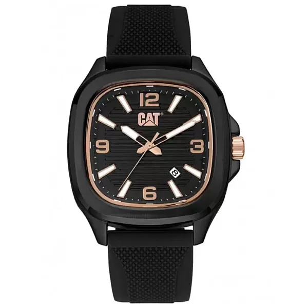 ΡΟΛΟΙ CATERPILLAR  AV16121139 CATERPILLAR Axis Black Silicone Strap