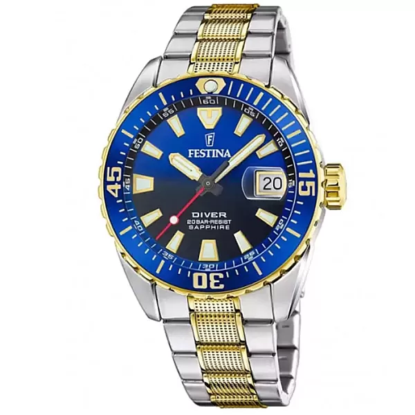 ΡΟΛΟΙ FESTINA  F20706/1 FESTINA Originals Two Tone Stainless Steel Bracelet