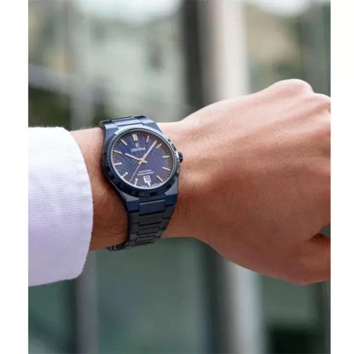 ΡΟΛΟΙ FESTINA  F20078/1 FESTINA Rive Blue Stainless Steel Bracelet