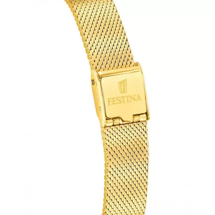 ΡΟΛΟΙ FESTINA F20077/4 FESTINA Swiss Made Gold Stainless Steel Bracelet