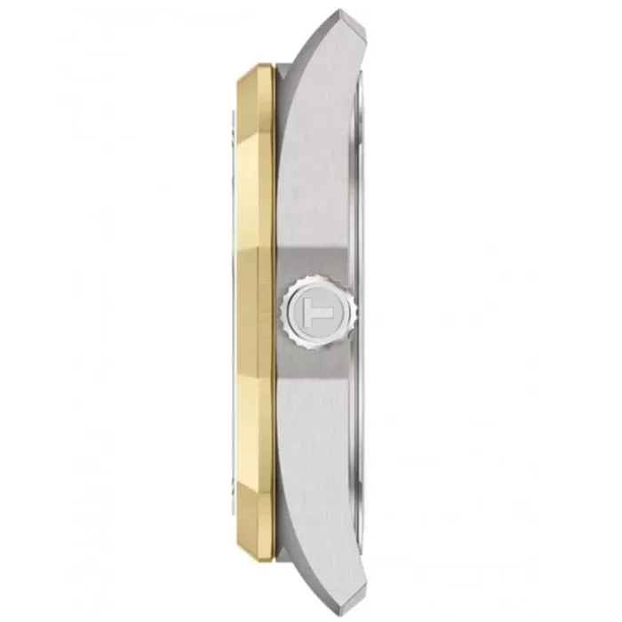 ΡΟΛΟΙ TISSOT  T1518222203100 TISSOT T-Classic PRC 100 Solar Two Tone Stainless Steel Bracelet