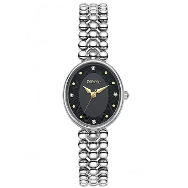 ΡΟΛΟΙ BREEZE  612591.2 BREEZE Sirena Swarovski Silver Stainless Steel Bracelet