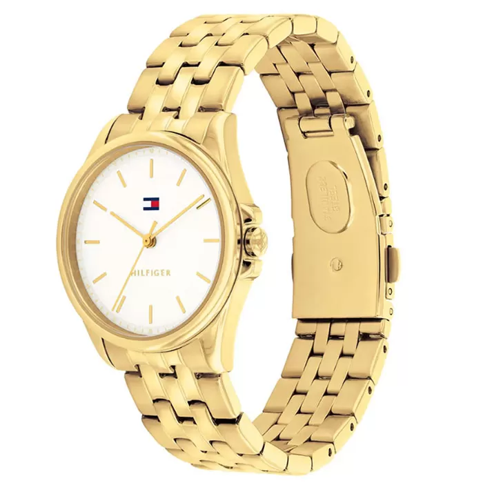 ΡΟΛΟΙ TOMMY 1782773 TOMMY HILFIGER Jade  Gold Stainless Steel Bracelet