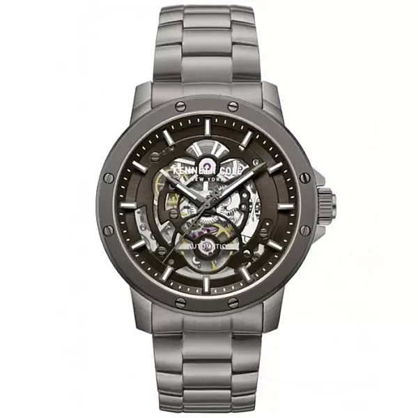 Ρολόι KENNETH COLE KCWGY0088902 KENNETH COLE Harrison Automatic Grey Stainless Steel Bracelet