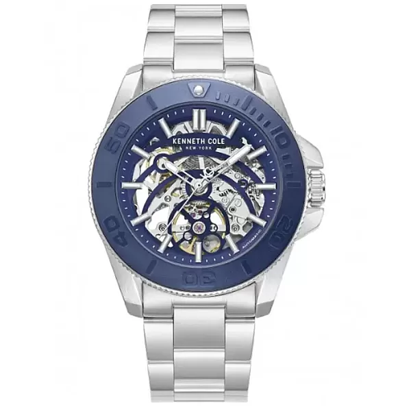 Ρολόι KENNETH COLE KCWGY0076501 KENNETH COLE Liberty Automatic Silver Stainless Steel Bracelet