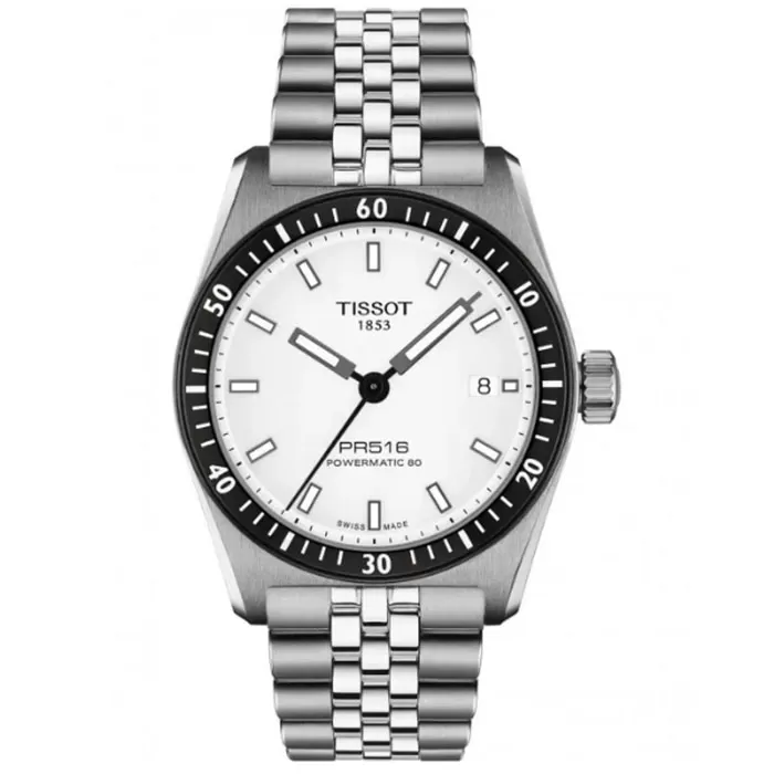 ΡΟΛΟΙ TISSOT  T1494071103100 TISSOT T-Sport PR 516 Powermatic 80 Automatic Stainless Steel Bracelet