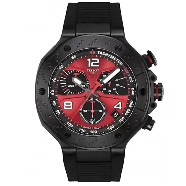 ΡΟΛΟΙ TISSOT  T1414173742200 TISSOT T-Race MotoGP Chronograph Black Synthetic Strap 2026 Limited Edition