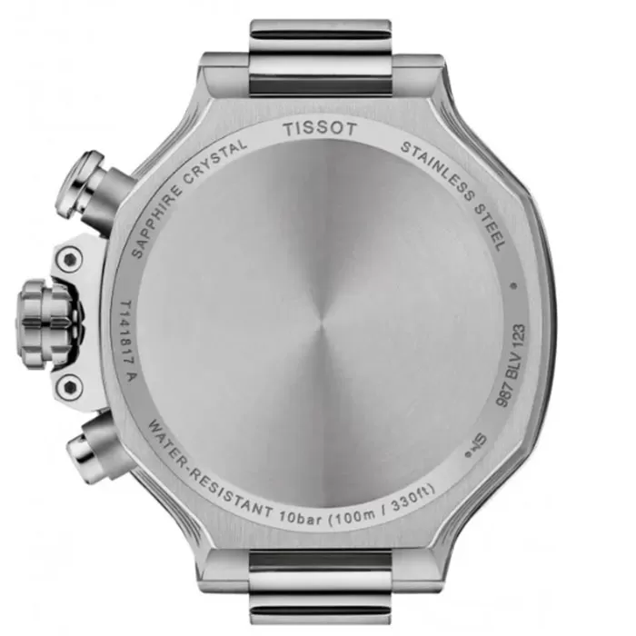 ΡΟΛΟΙ TISSOT  T1418171704100 TISSOT T-Race Chronograph Blue Synthetic Strap