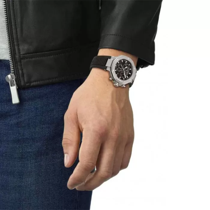 ΡΟΛΟΙ TISSOT  T1418171705100 TISSOT T-Race Chronograph Black Synthetic Strap