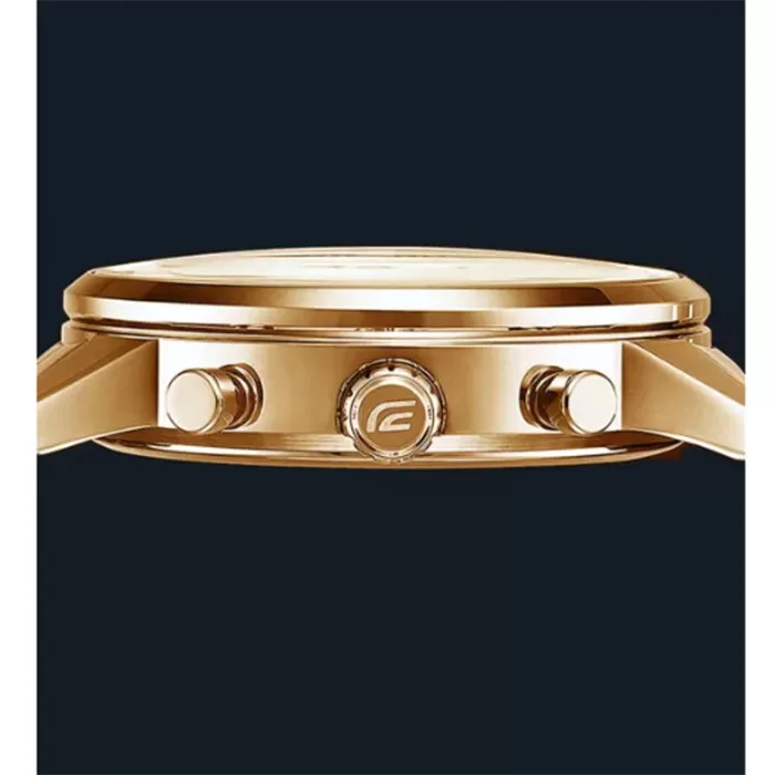 ΡΟΛΟΙ  CASIO  EFR-575CL-5AEF CASIO Edifice Chronograph Brown Leather Strap