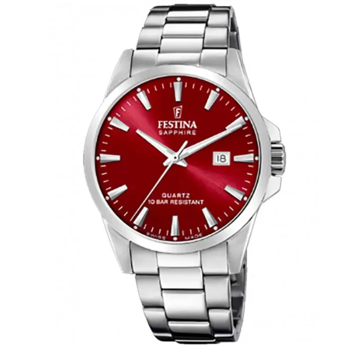 ΡΟΛΟΙ FESTINA   F20024/7 FESTINA Silver Stainless Steel Bracelet