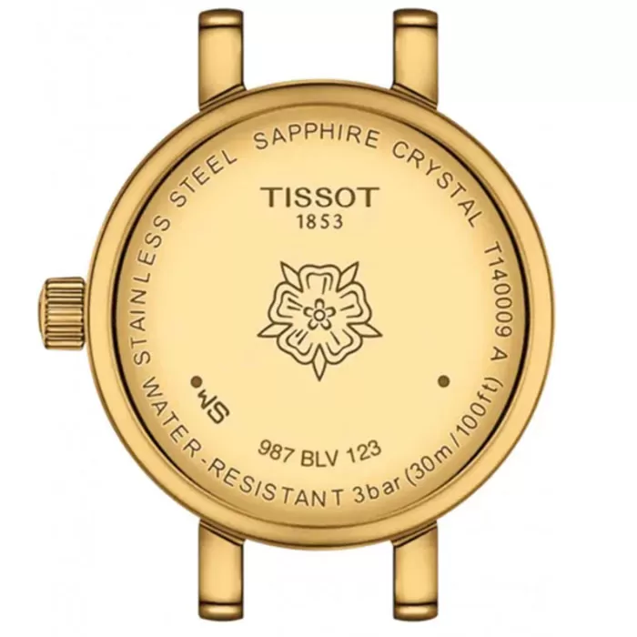 ΡΟΛΟΙ TISSOT  T1400093637100 TISSOT T-Lady Lovely Bordeaux Leather Strap