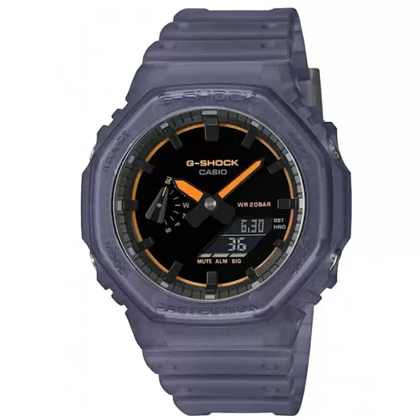ΡΟΛΟΙ CASIO GA-2100K-2AER G-SHOCK Chronograph Blue Resin Strap