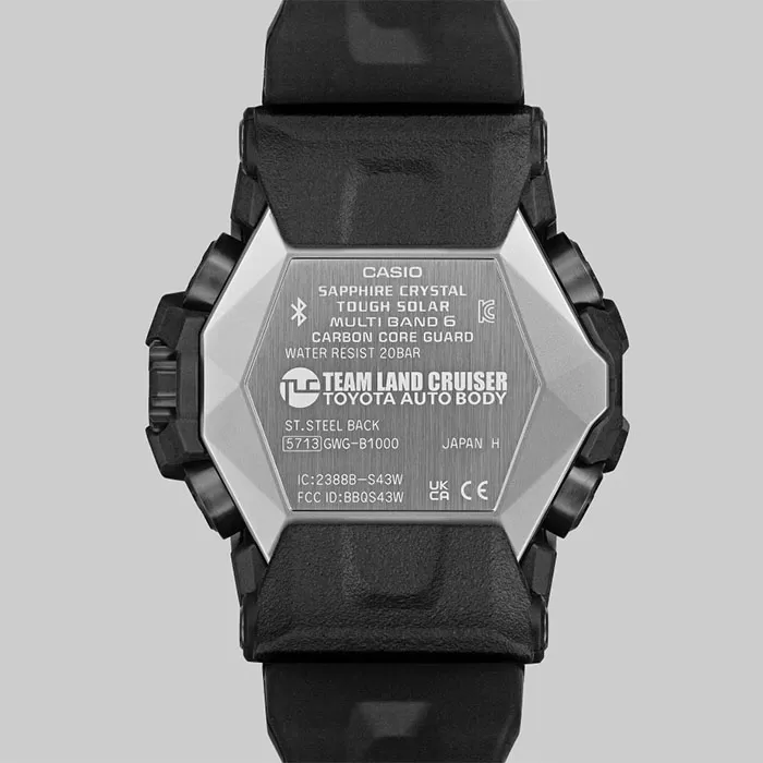 ΡΟΛΟΙ CASIO  GWG-B1000TLC-1AER G-SHOCK Master of G Mudmaster TEAM LAND CRUISER TOYOTA AUTO BODY