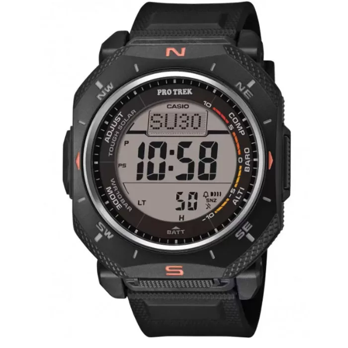 ΡΟΛΟΙ CASIO  PRG-69-1ER CASIO Protrek Solar Black Biosourced Strap