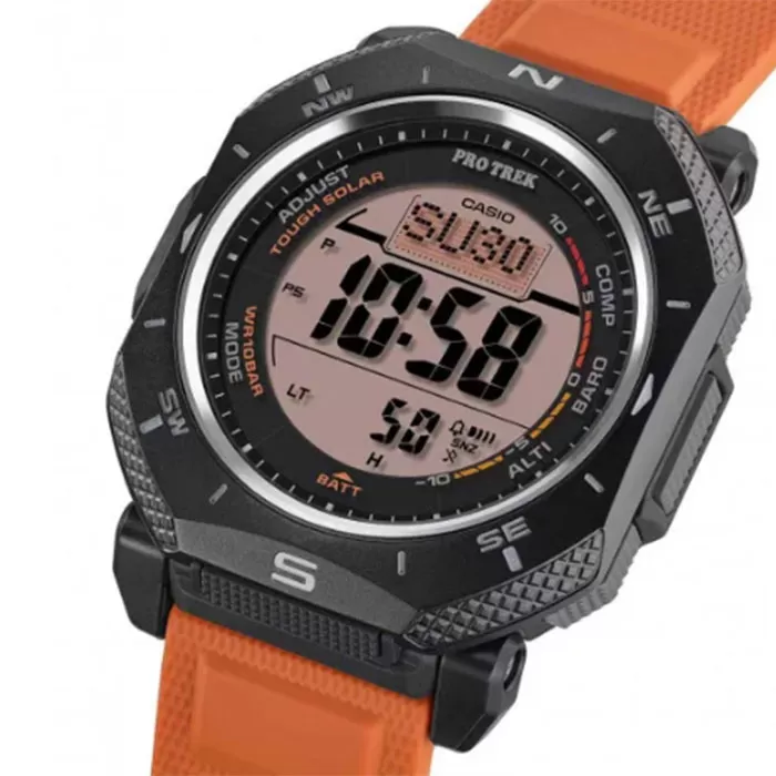 ΡΟΛΟΙ CASIO   PRG-69-4ER CASIO Protrek Solar Orange Biosourced Strap