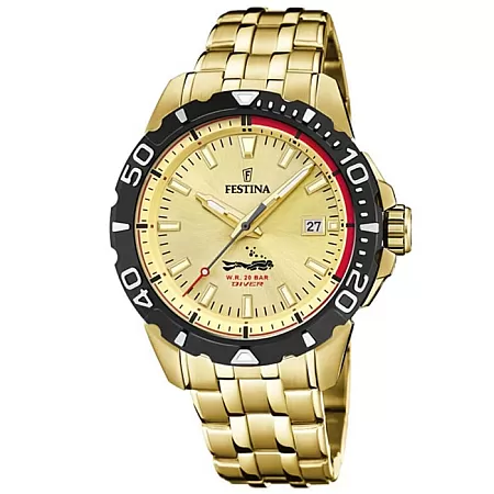 ΡΟΛΟΙ FESTINA F20500/1 FESTINA Gold Stainless Steel Bracelet