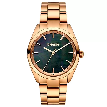 ΡΟΛΟΙ BREEZE 212051.6 BREEZE Finesse Crystals Rose Gold Stainless Steel Bracelet