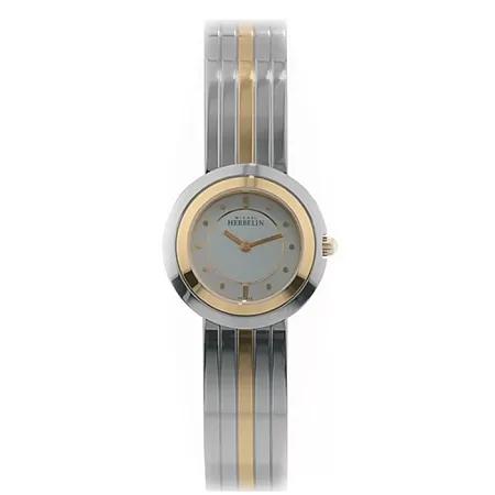 ΡΟΛΟΙ MICHEL HERBELIN  MH17013/BT12 MICHEL HERBELIN Corynthe Two Tone Stainless Steel Bracelet