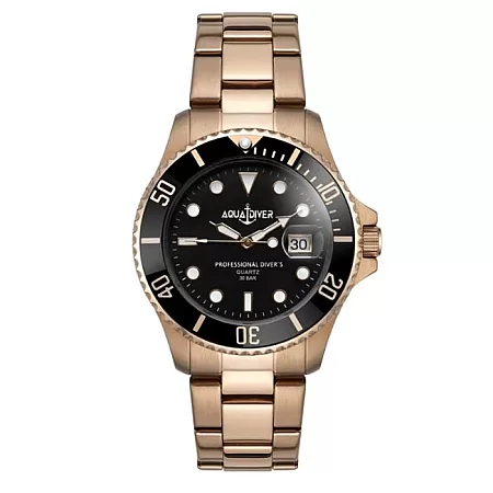 ΡΟΛΟΙ AQUADIVER 74025396  AQUADIVER Water Master Rose Gold Stainless Steel Bracelet
